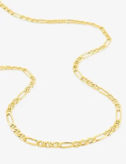 Chaîne gourmette marine or jaune 750 ‰ 4 mm SO OR