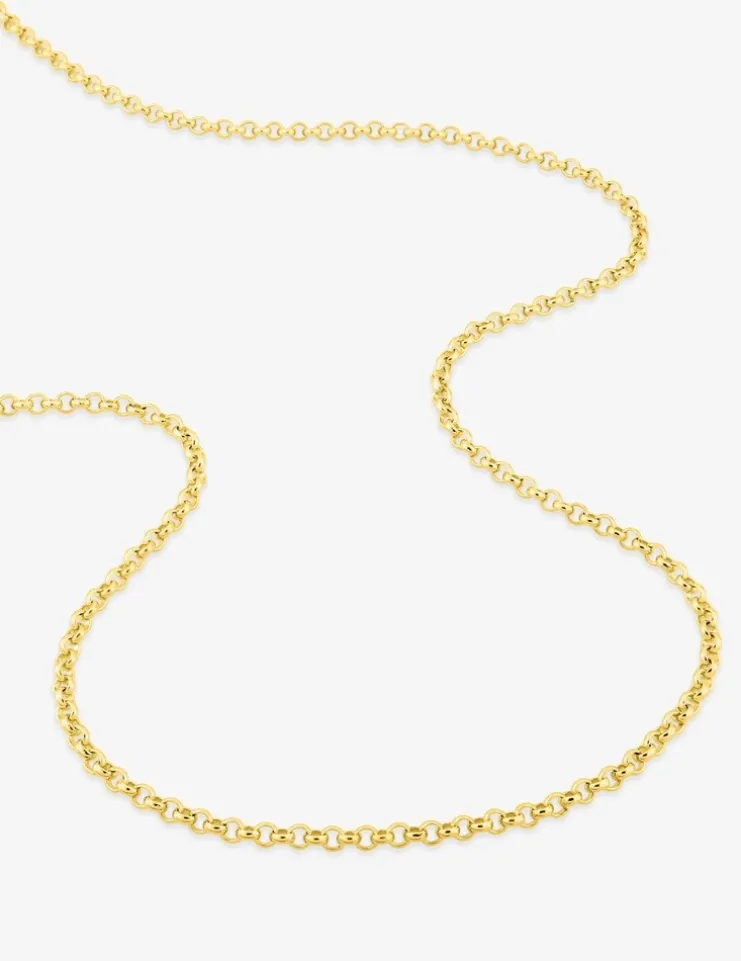 Chaîne jaseron or jaune 750 ‰ 2,5 mm SO OR