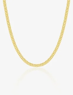 Chaîne maille bismark or jaune 750 ‰ 2,4 mm SO OR