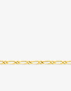 Chaîne maille cheval alternée 1+1 or jaune 375 ‰ 1,4 mm SO OR