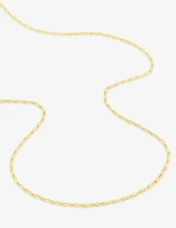 Chaîne maille cheval alternée 1+1 or jaune 375 ‰ 1,4 mm SO OR