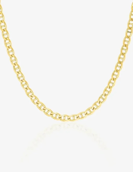 Chaîne marine en or jaune 375 ‰ de largeur 2 mm SO OR