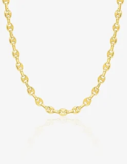 Chaîne massive grain de café or jaune 750 ‰ 3,2 mm SO OR