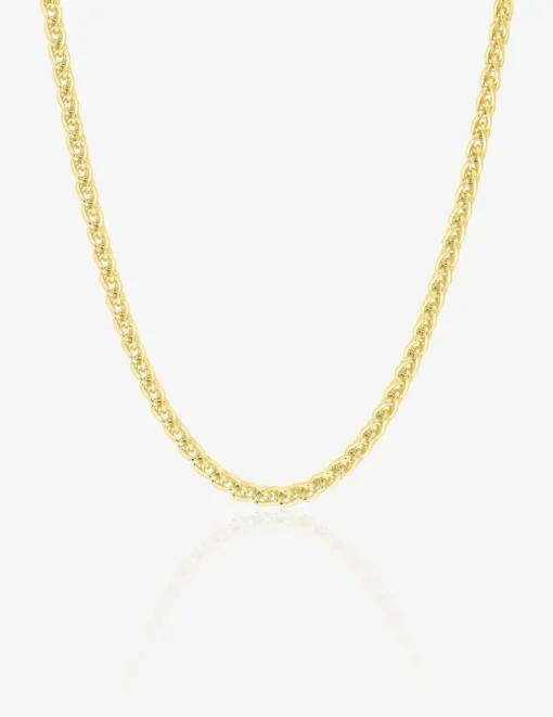 Chaîne spiga or jaune 750 ‰ 2 mm SO OR