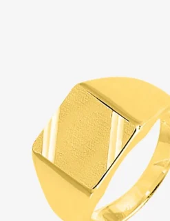 Chevalière plaquée or SO OR