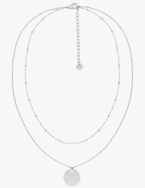 Collier acier avec double haines SO OR