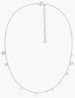 Collier acier avec pampiles rondes lisses variées SO OR