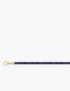 Collier acier bleu et doré SO OR