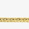 Collier acier doré chaine maille fantaisie unicolore SO OR