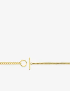 Collier acier doré maille fantaisie SO OR