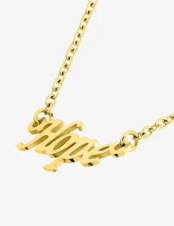 Collier acier doré "Hope" SO OR