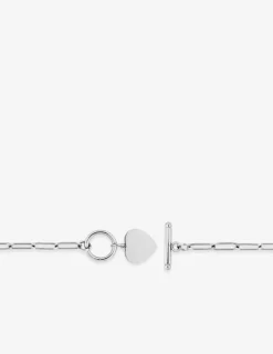 Collier acier fermoir en T SO OR