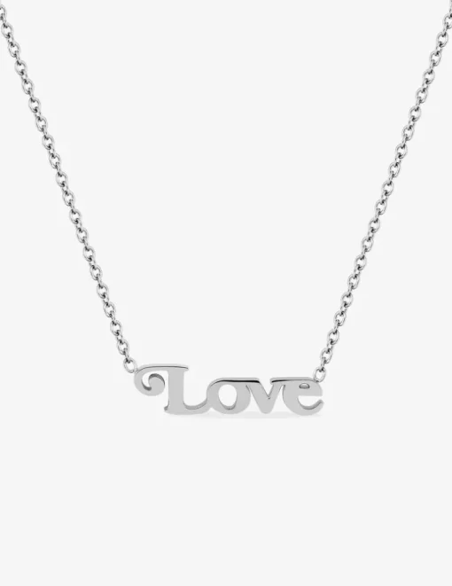 Collier acier love SO OR