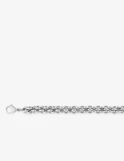 Collier acier maille fantaisie SO OR