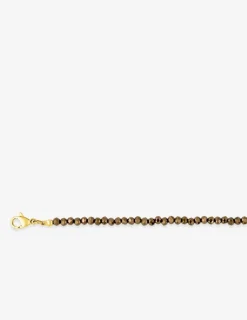 Collier acier marron et doré SO OR