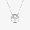 Collier arbre de vie en argent 925 ‰ rhodié et oxydes de zirconium SO OR
