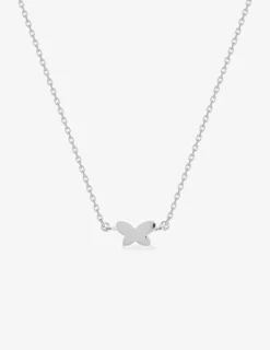 Collier argent 925 ‰ papillon sur bélière SO OR