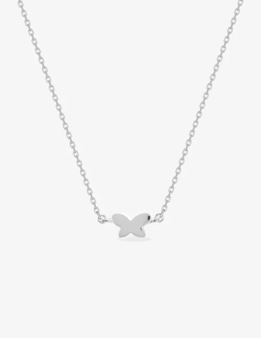 Collier argent 925 ‰ papillon sur bélière SO OR