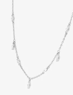 Collier Argent 925‰ rhodié & oxydes de zirconium SO OR