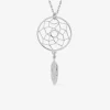 Collier attrape-rêve argent 925‰ rhodié SO OR