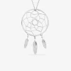 Collier attrape-rêve en argent 925‰ rhodié SO OR