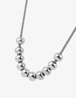 Collier boules acier SO OR