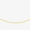 Collier cable avvolto or jaune 750 ‰ SO OR