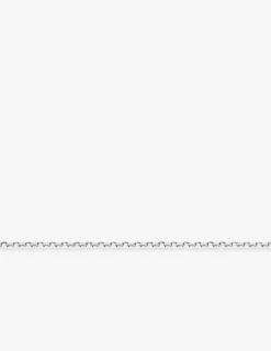 Collier chaine forçat diamantée en argent 925 ‰ rhodié 1,90 mm de largeur SO OR