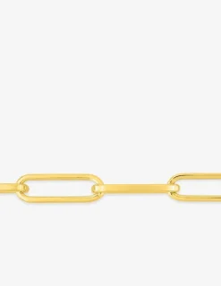 Collier chaine forçat rectangle en plaqué or SO OR