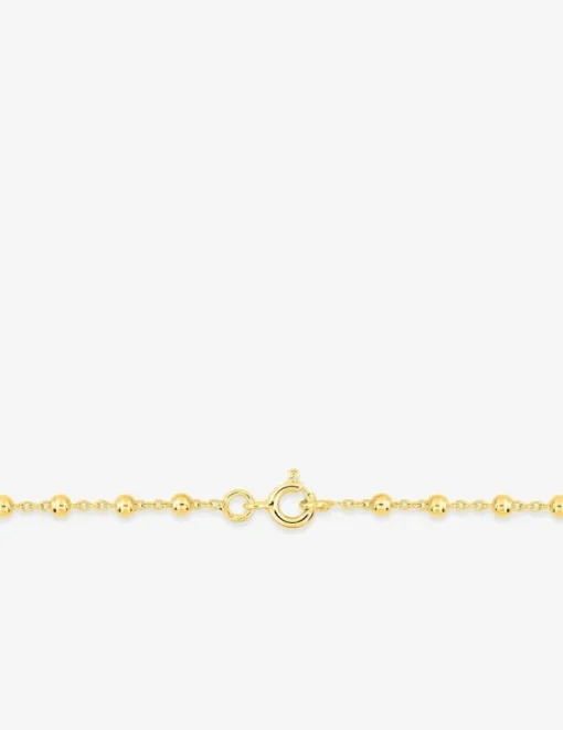 Collier chaine or jaune 375 ‰ chaine forçat italienne SO OR