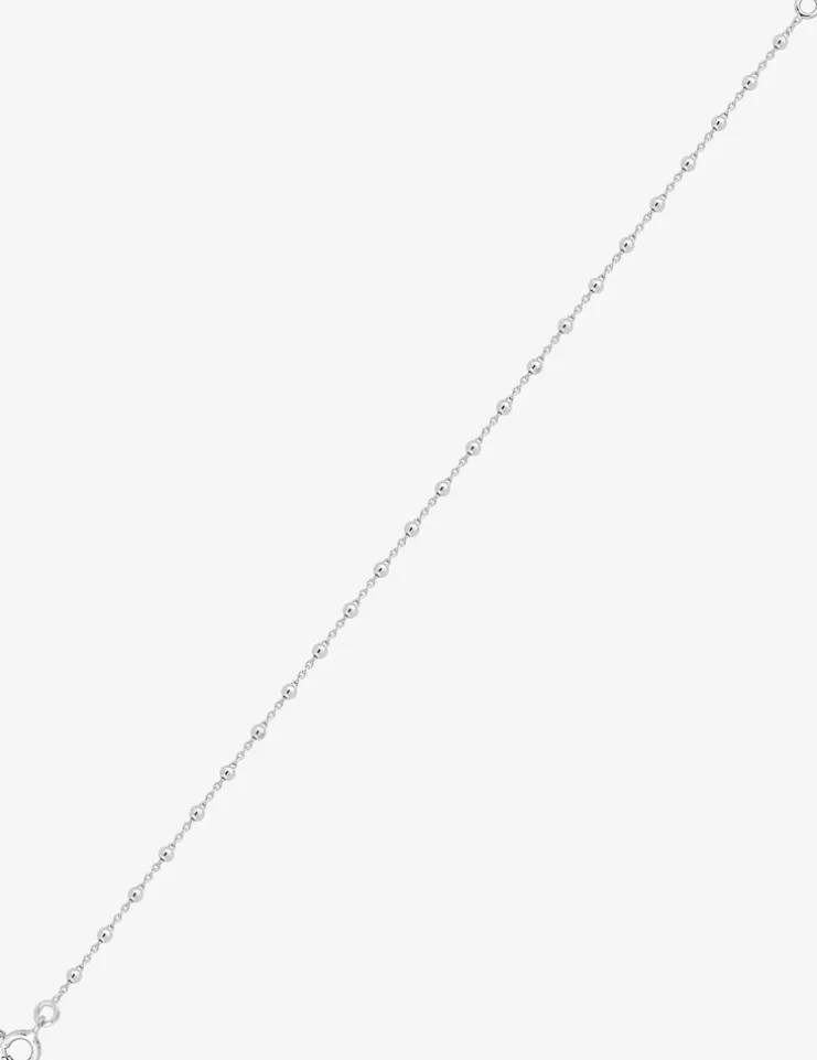 Collier chaîne boules 2 mm argent 925‰ rhodié SO OR