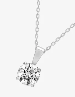 Collier chaîne forçat argent 925 ‰ rhodié avec oxyde de zirconium 7,5 mm SO OR