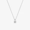 Collier chaîne forçat argent 925 ‰ rhodié avec oxyde de zirconium 4,5 mm SO OR