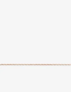 Collier chaîne forçat diamantée 1,60 mm plaqué or rose SO OR