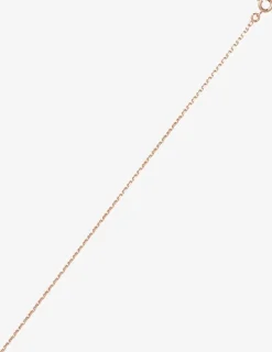 Collier chaîne forçat diamantée 1,60 mm plaqué or rose SO OR