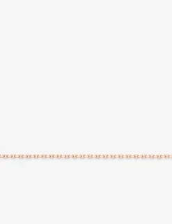 Collier chaîne forçat diamantée 1,90 mm plaqué or rose SO OR