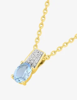 Collier chaîne forçat plaqué or, rhodium et oxyde de zirconium blanc et bleu SO OR