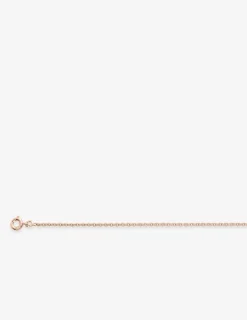 Collier chaîne forçat rond 1,75 mm plaqué or rose SO OR