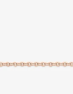 Collier chaîne forçat rond 1,75 mm plaqué or rose SO OR