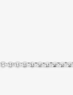 Collier chaîne jaseron argent 925‰ rhodié 9 mm SO OR