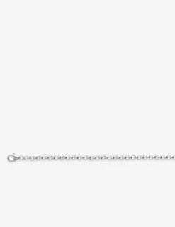 Collier chaîne jaseron argent 925‰ rhodié 3 mm SO OR