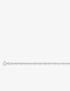 Collier chaîne marine 3 mm argent 925‰ rhodié SO OR