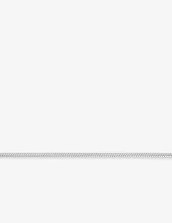 Collier chaîne serpentine 0,5 mm argent 925‰ rhodié SO OR