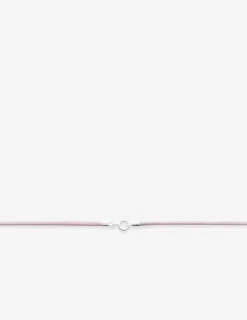 Collier cordon rose argent 925‰ rhodié SO OR