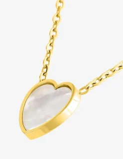 Collier cœur acier SO OR