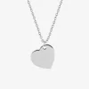 Collier cœur acier SO OR