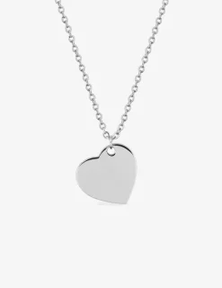 Collier cœur acier SO OR