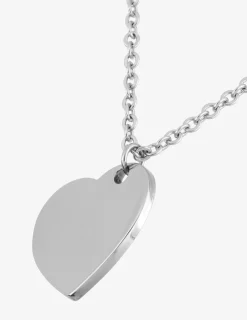Collier cœur acier SO OR