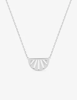 Collier demi-cercle ajouré argent 925‰ rhodié SO OR