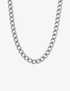 Collier en acier maille gourmette SO OR